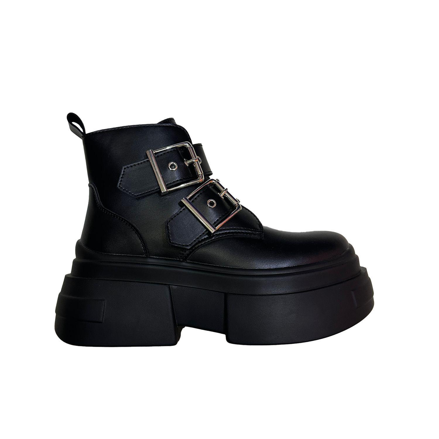 Botines con Plataforma ecocuero Dama Z-50-0