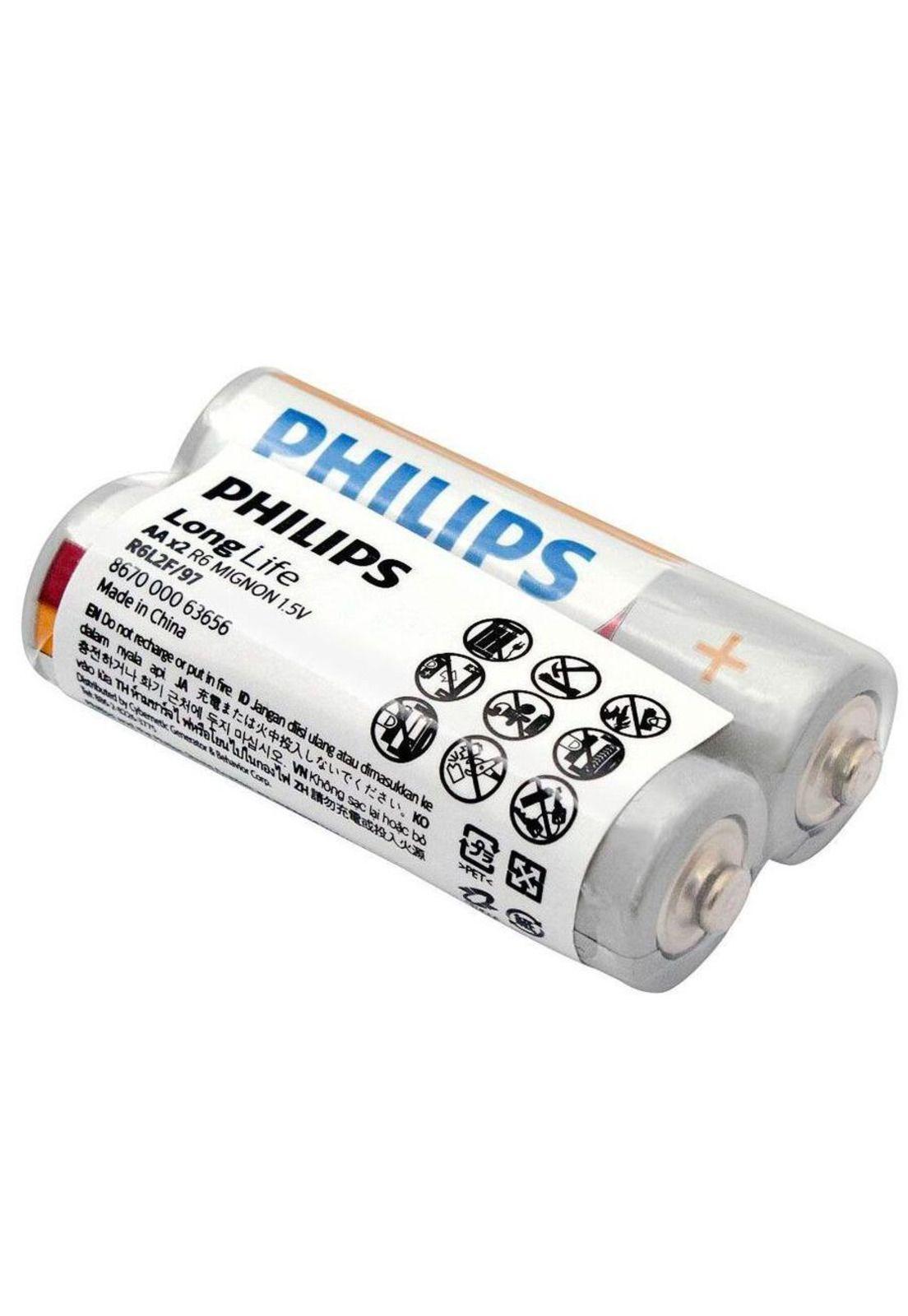 Philips Pila Cloruro Zinc Aa Termosellado 2pcs-0