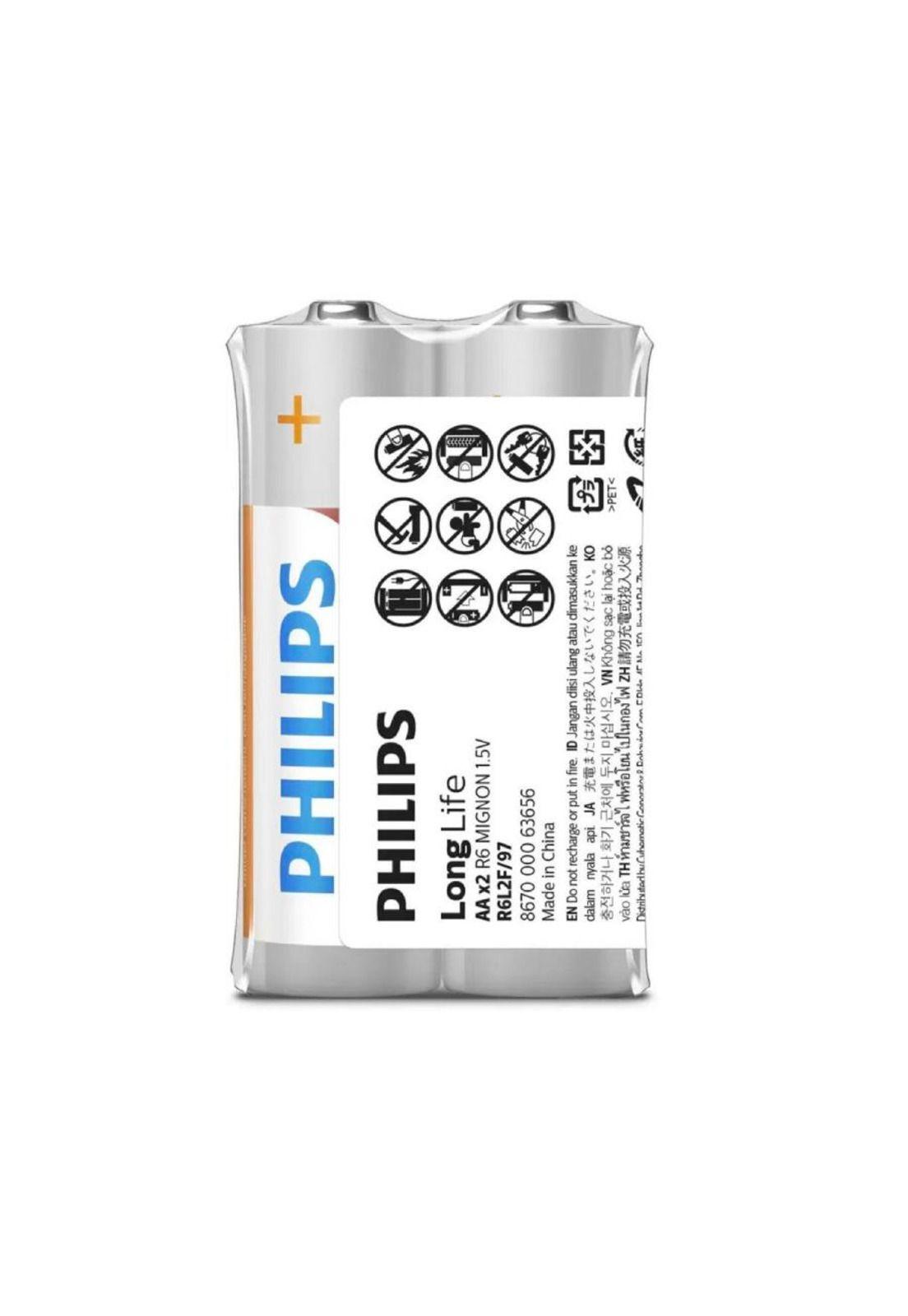 Philips Pila Cloruro Zinc Aa Termosellado 2pcs-1