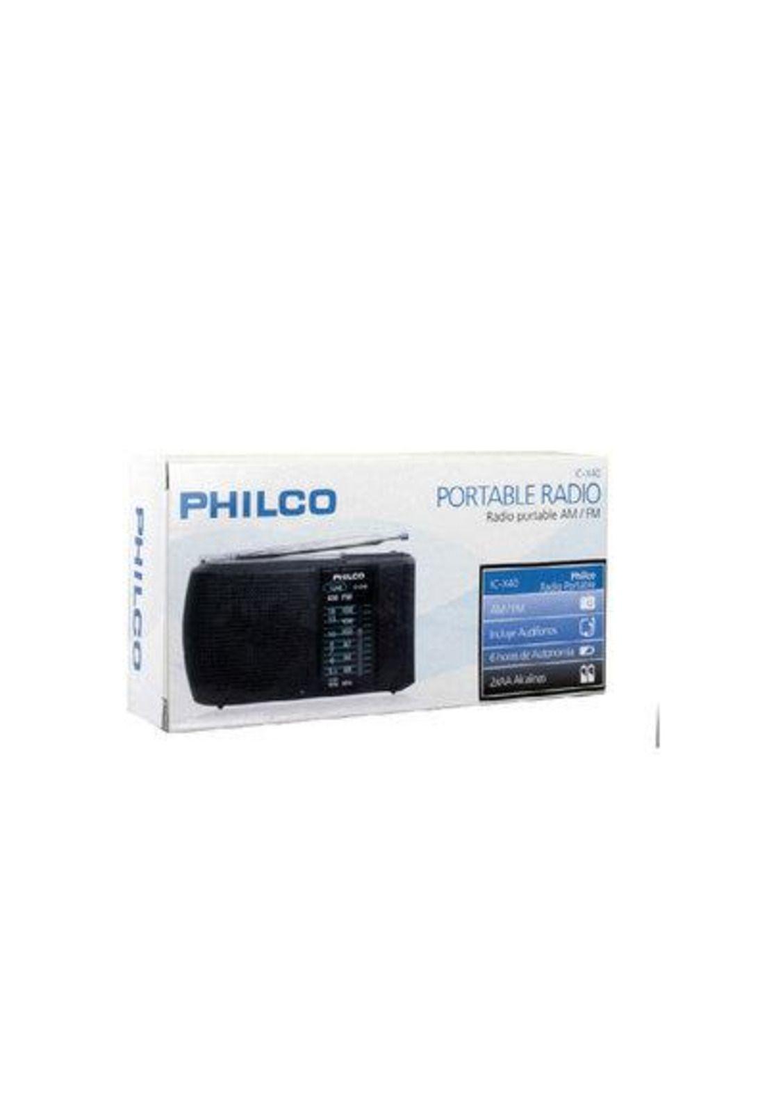 Radio Portatil C/ Parlante Y Audífono-3