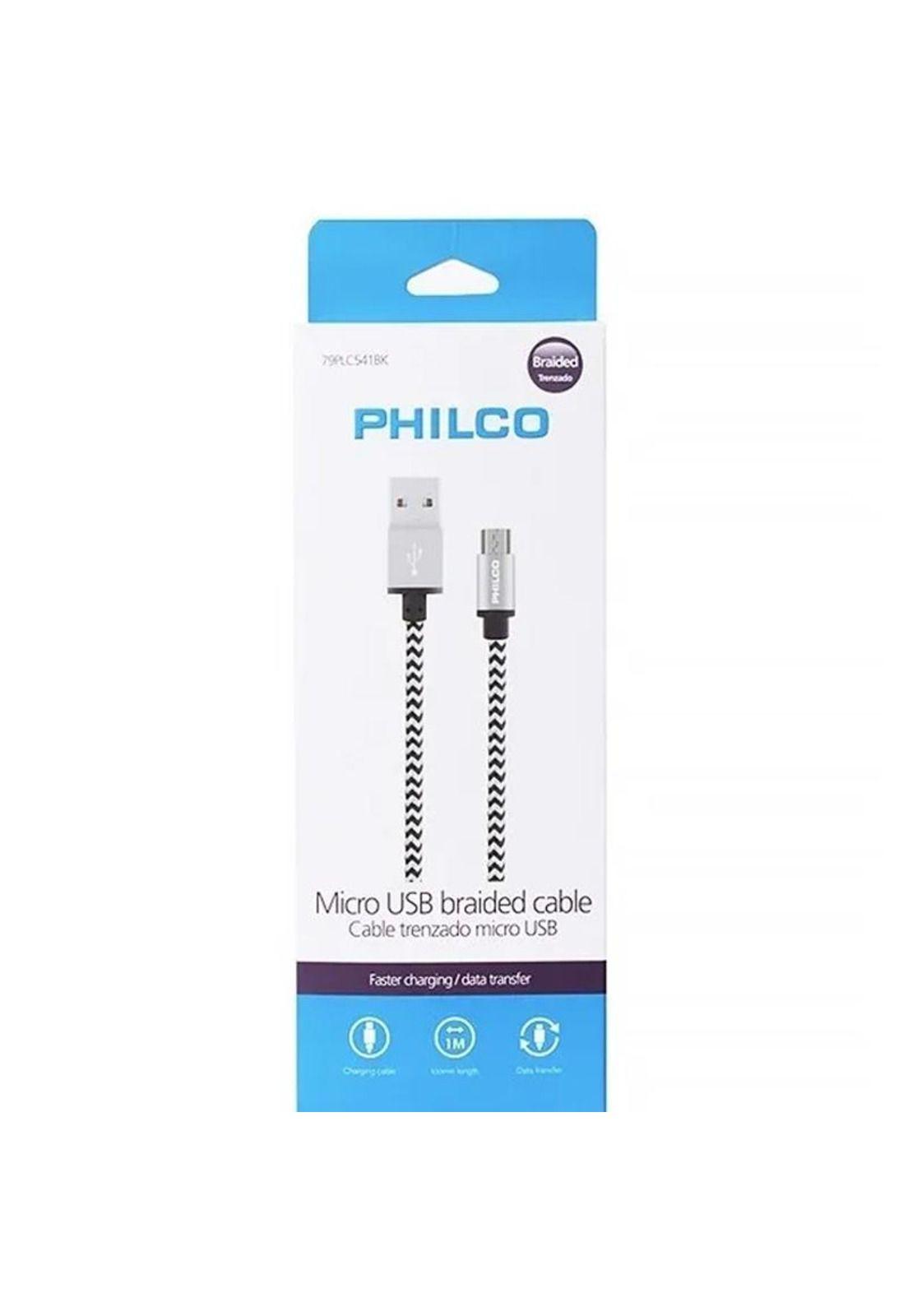 Cable Philco DE Carga Trenzado Micro Usb-2
