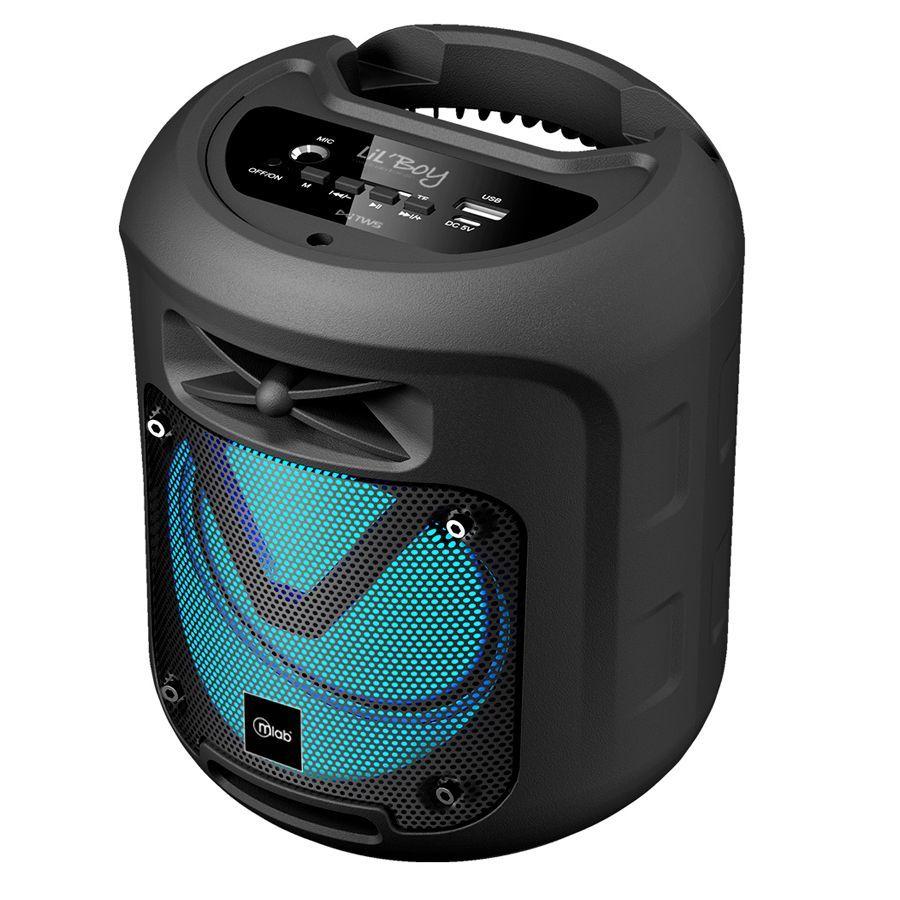 Parlante Karaoke Bluetooth Mlab Lilboy Tws Con Micrófono-0