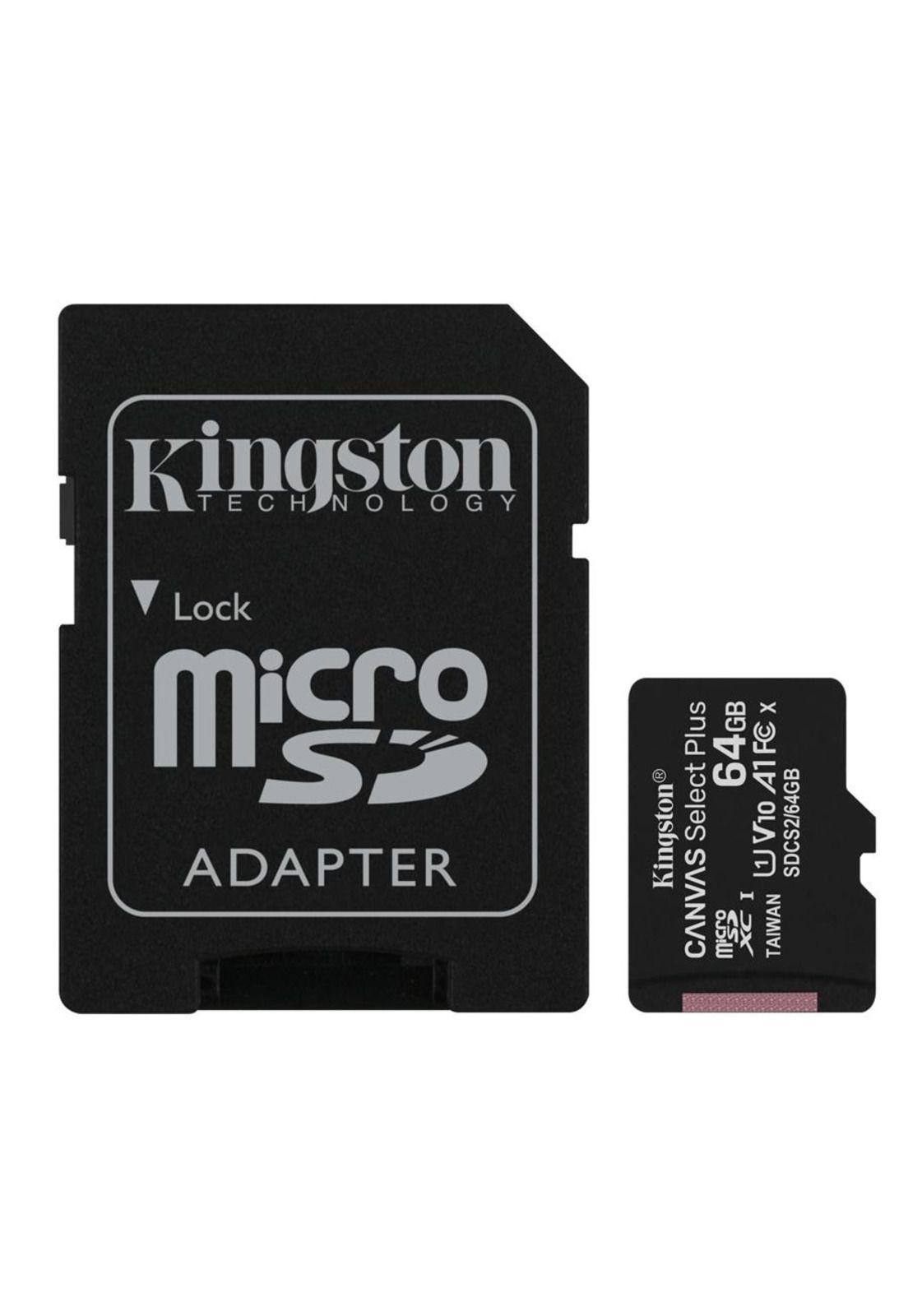 Micro Sd Kingston Select Pls 100r C10 64gb-0