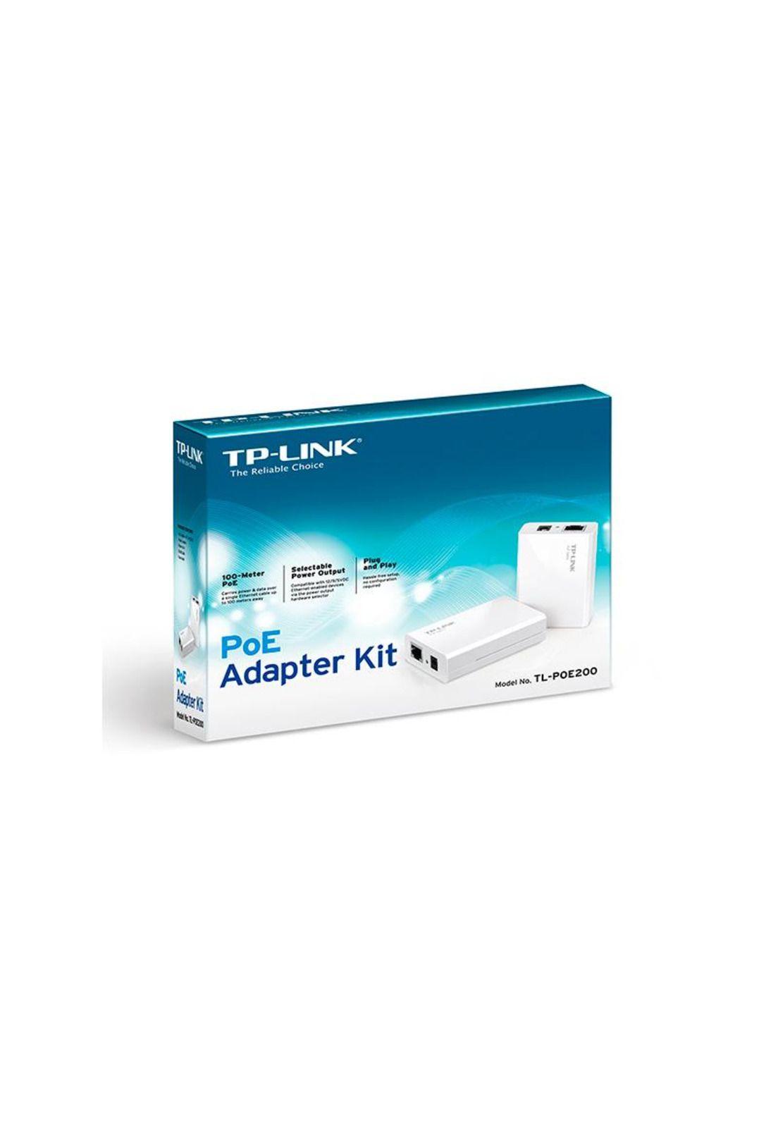 Adaptador Poe Kit  Tp-LINK Tl-POE200-1