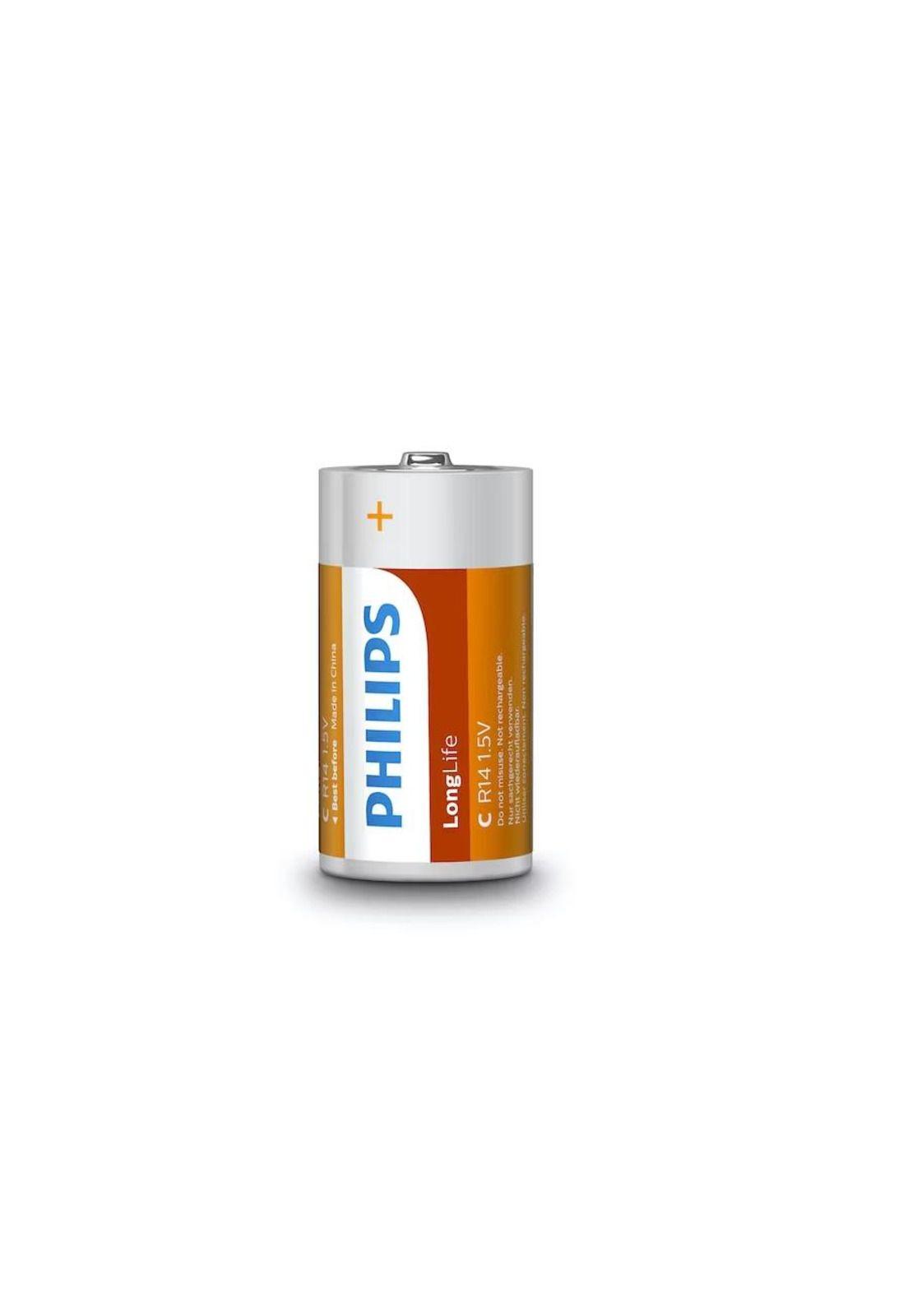 Philips Pila Cloruro Zinc D Blister 2pcs-0