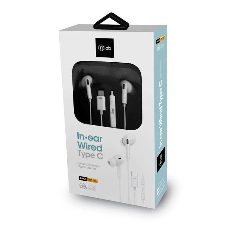 Audífonos Tipo-C Wired Mlab 8977   In Ear-2