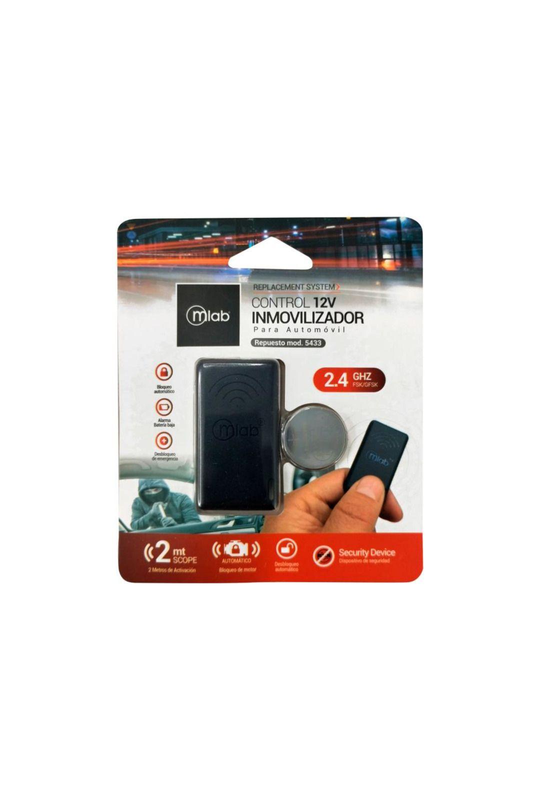 Control Inmovilizador Auto 12V Mlab-3