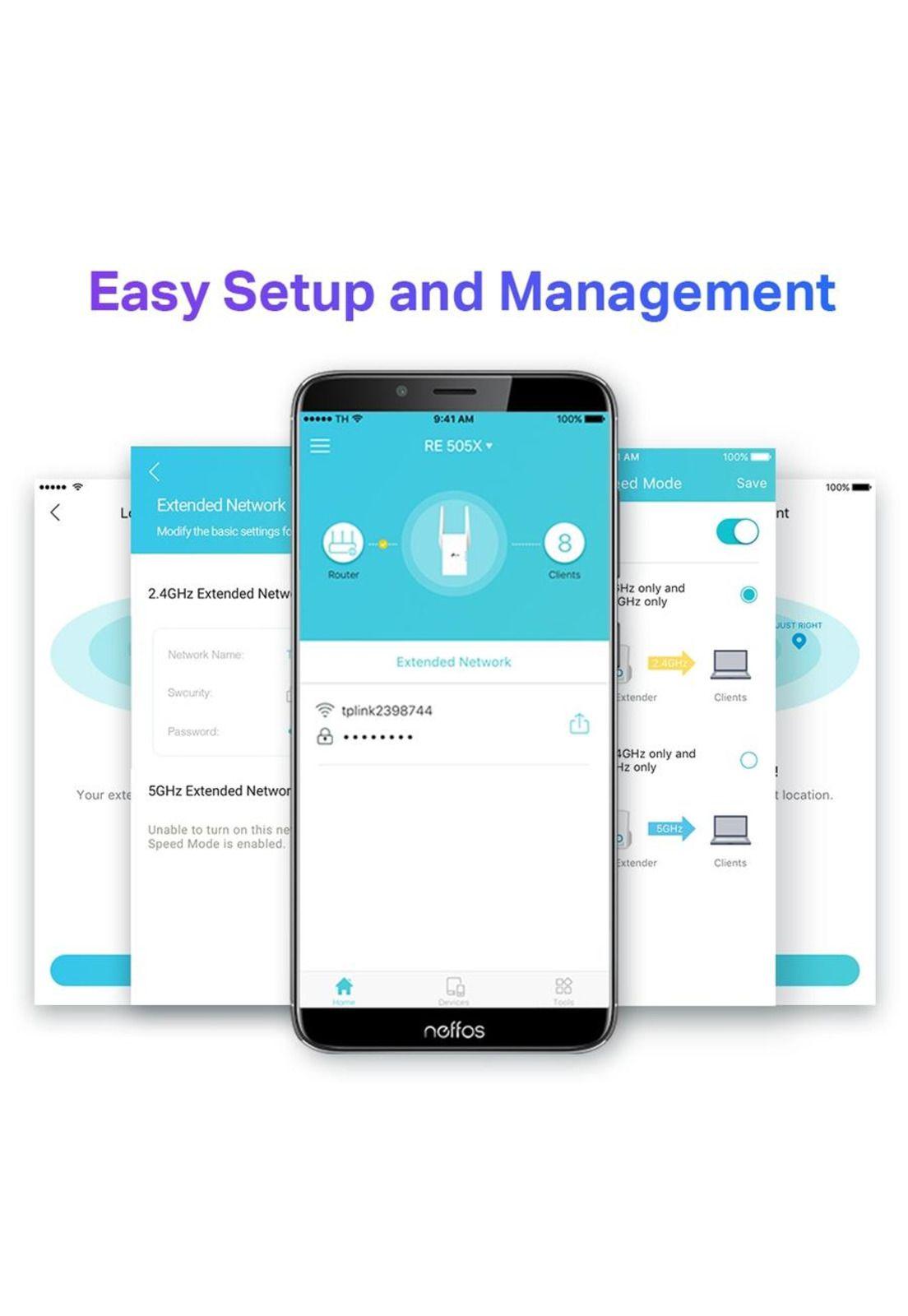 Acces Point TP-Link RE505X Dual Band Wifi 6 AC1500-5