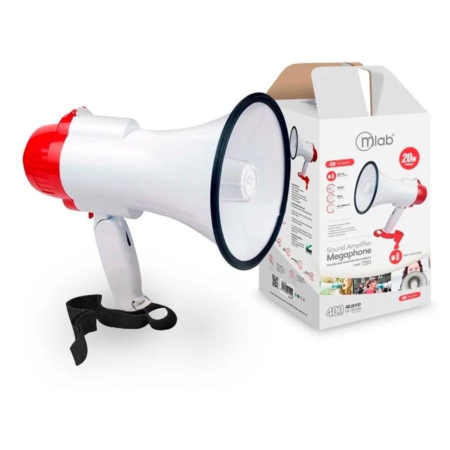 Mlab Megafono 15w Con Grabación-1