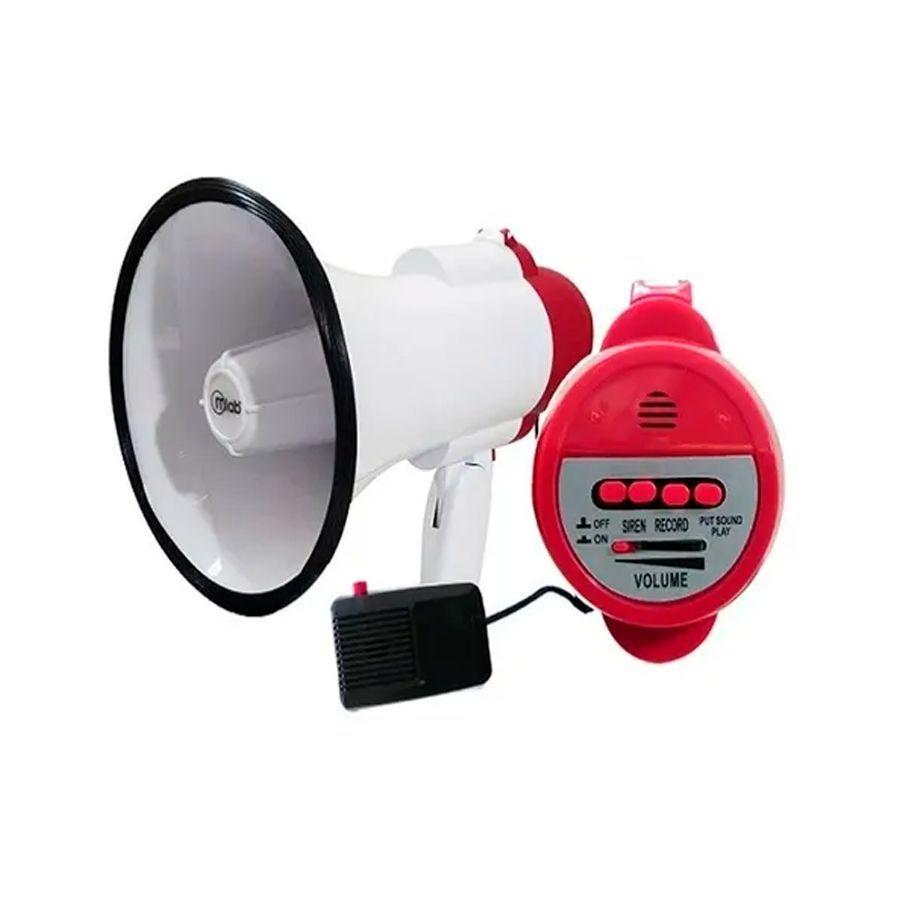 Mlab Megafono 15w Con Grabación-2
