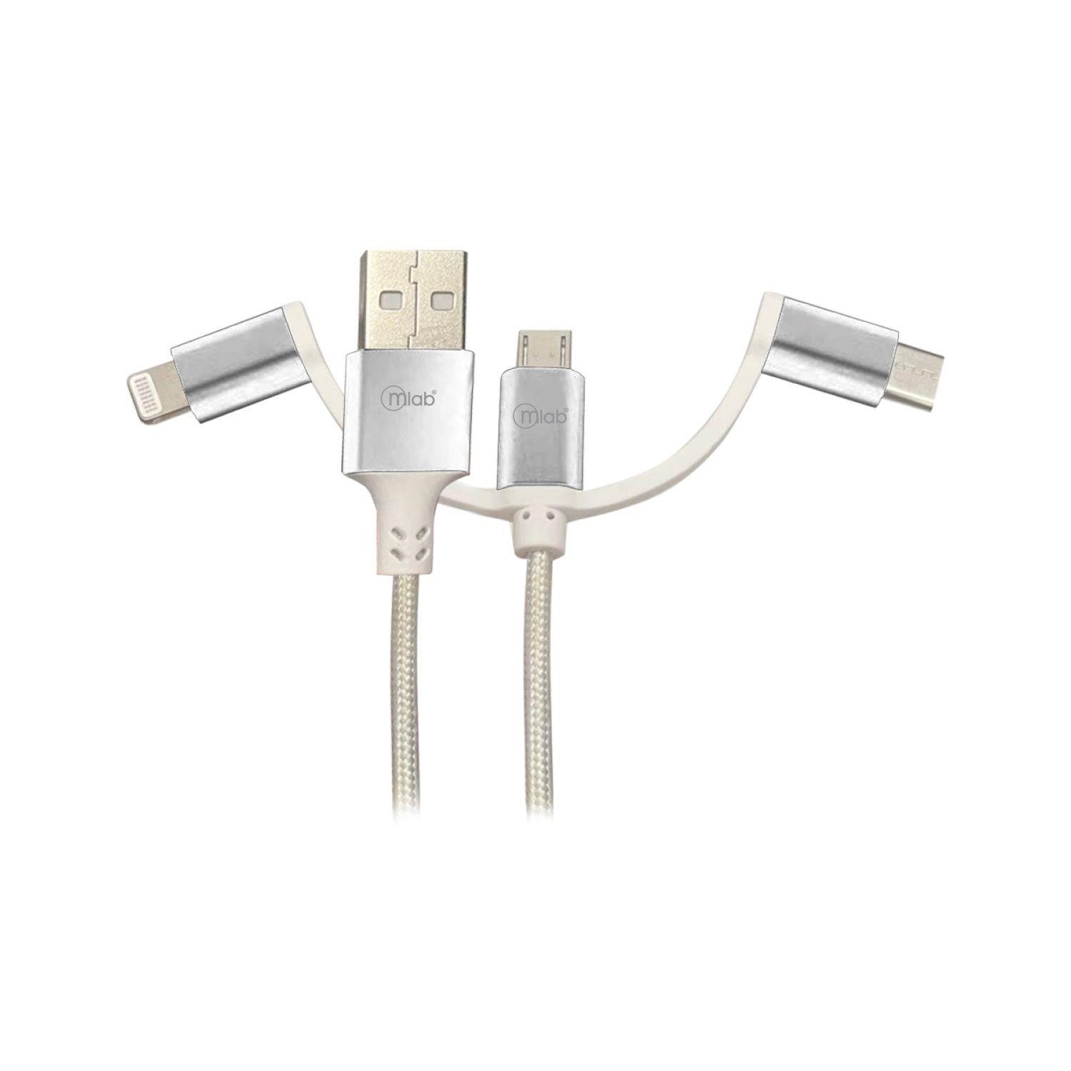 Cable 3 en 1 Multi Conector USB-0