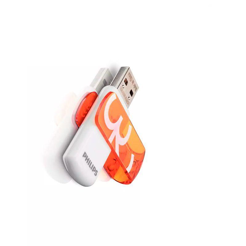 Pendrive Philips Vivid 32GB (Naranja) 2.0 FM32FD05B/97-1
