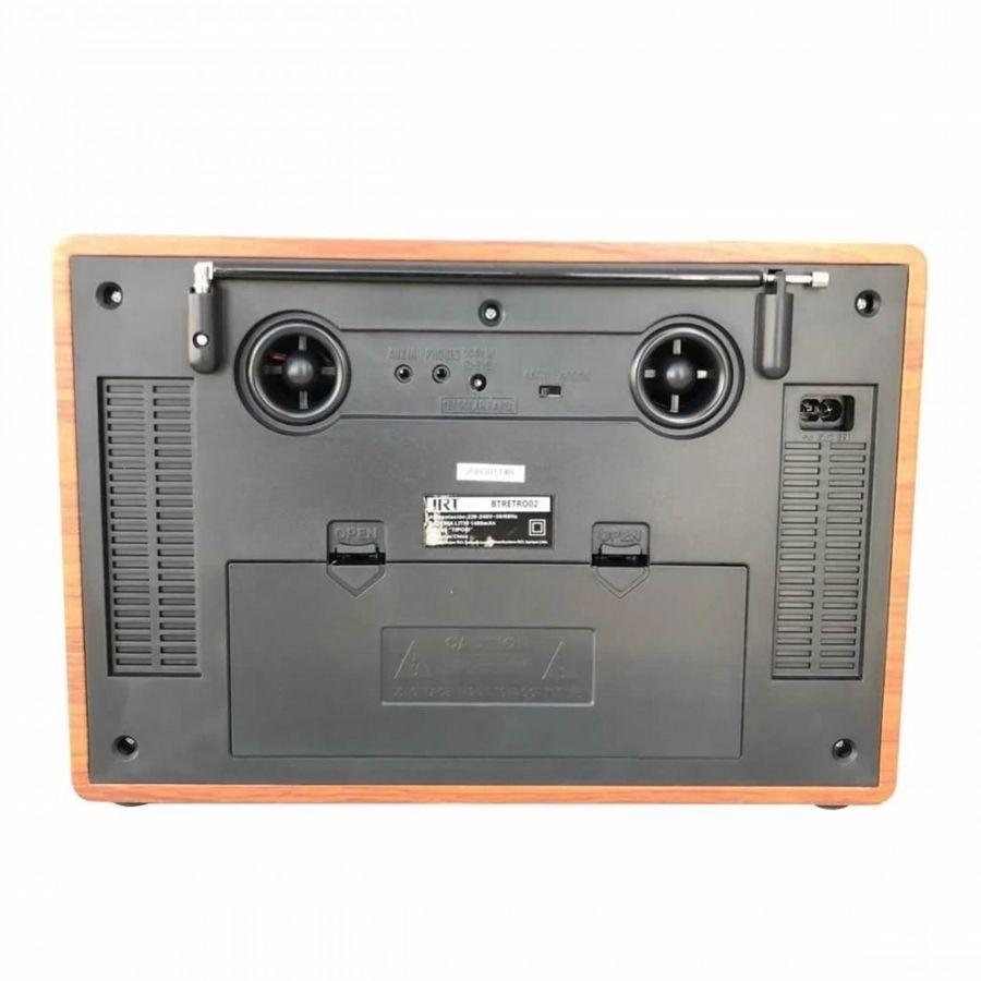 Parlante IRT Retro Bluetooth Fm Am Sw1-2 USB SD Aux-3