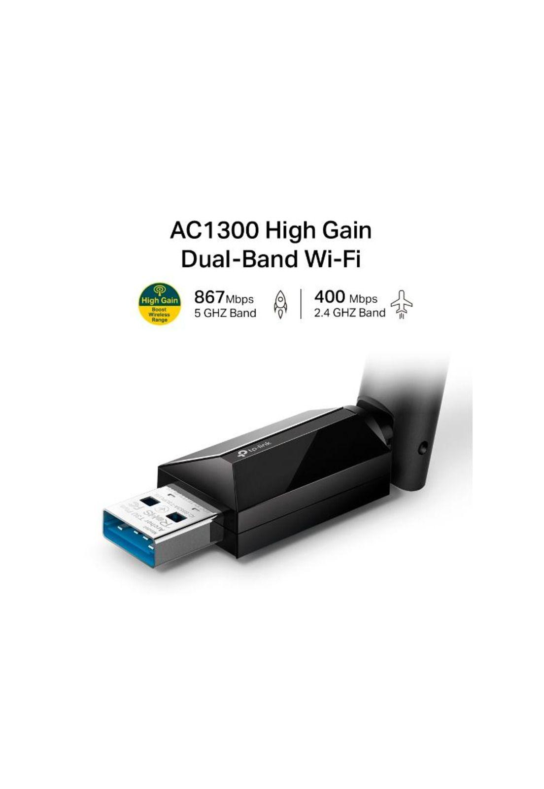 Adaptador Usb Inal.Ac1300 Alta Ganancia Dual Band-2