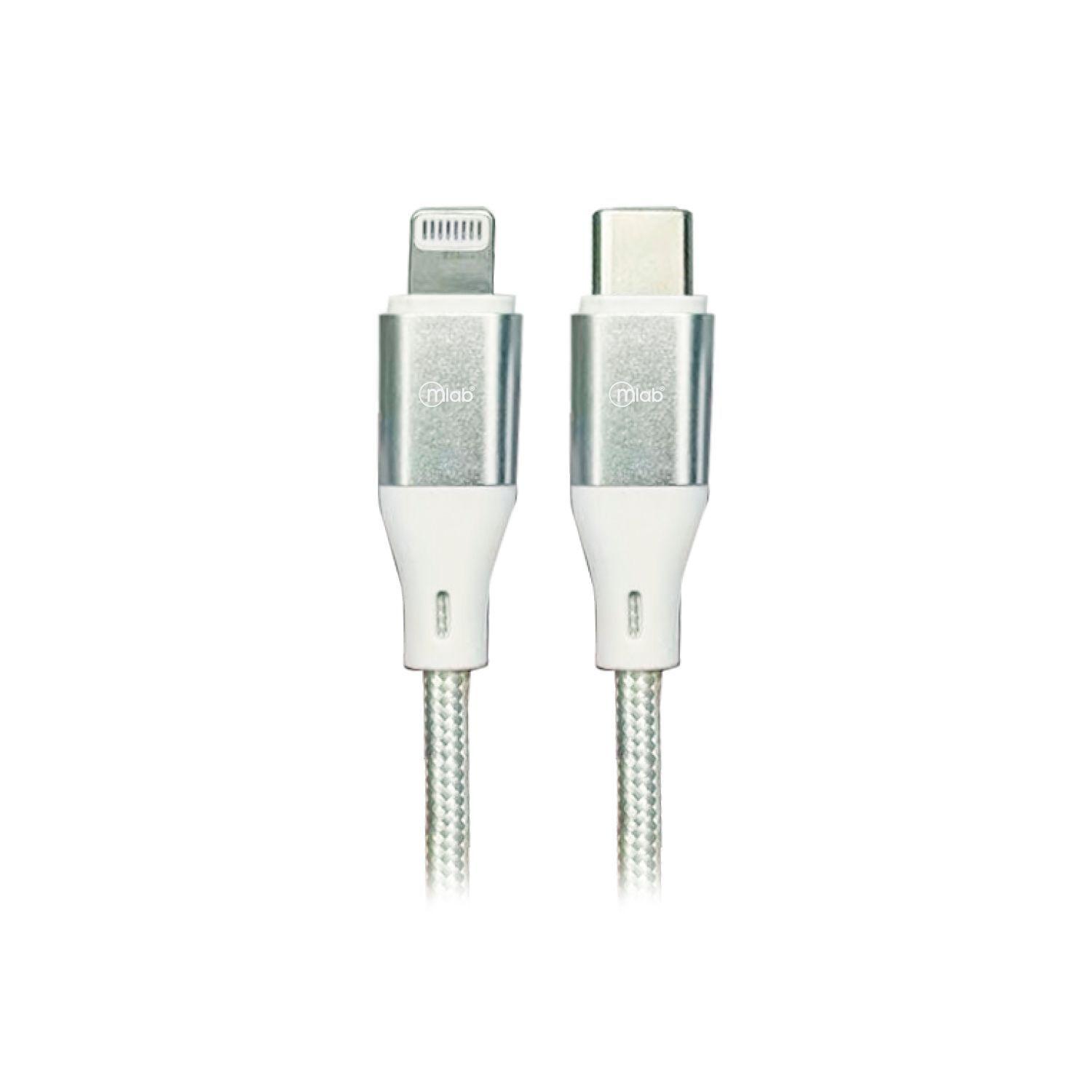 Cable Certificado Lightning a Tipo C Silver-2