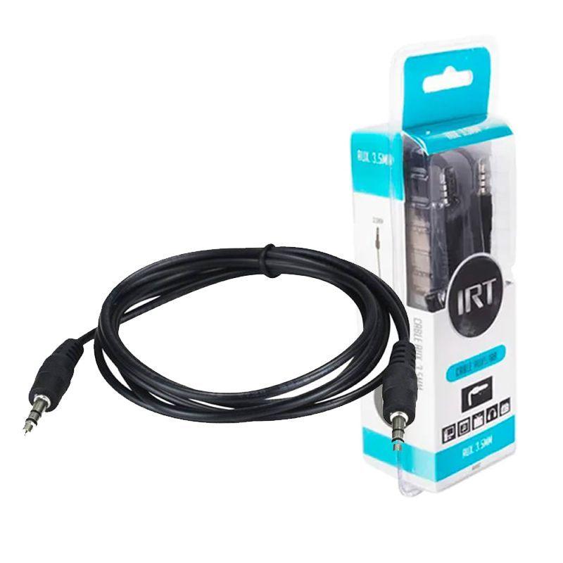 Cable auxiliar IRT de 3.5mm a 3.5mm de longitud 1.8m-0