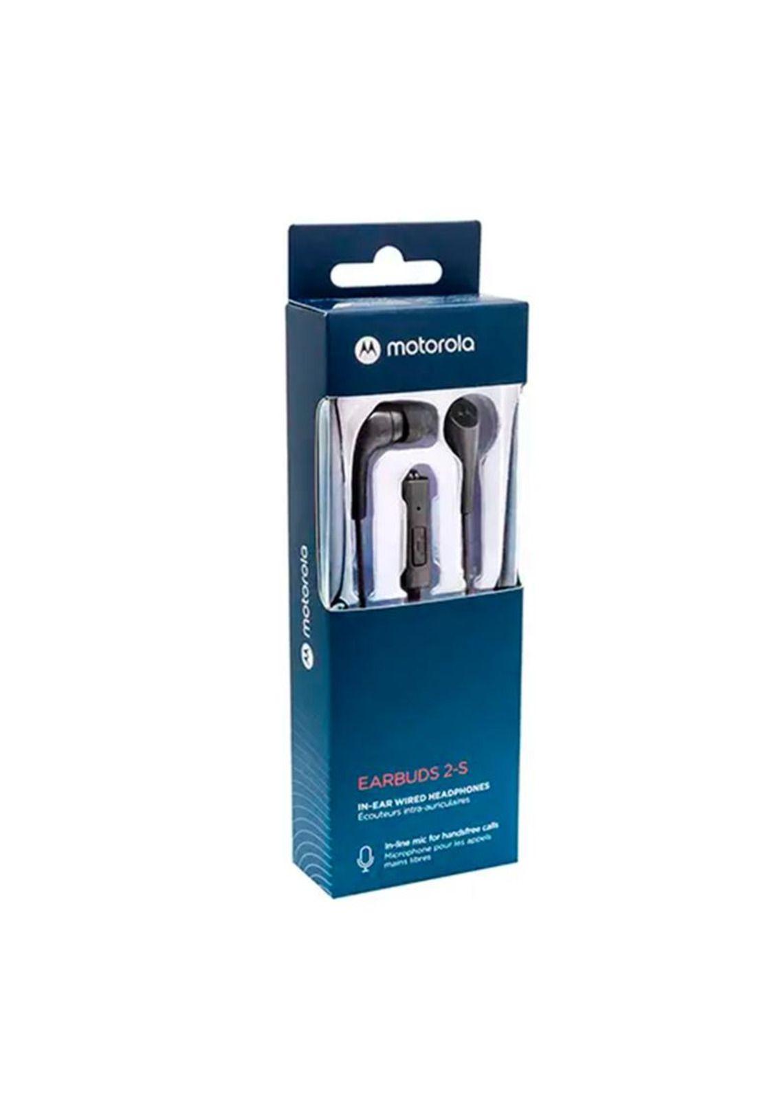Audífonos Moto Earbuds 2 Manos Libres In-Ear Negro-1