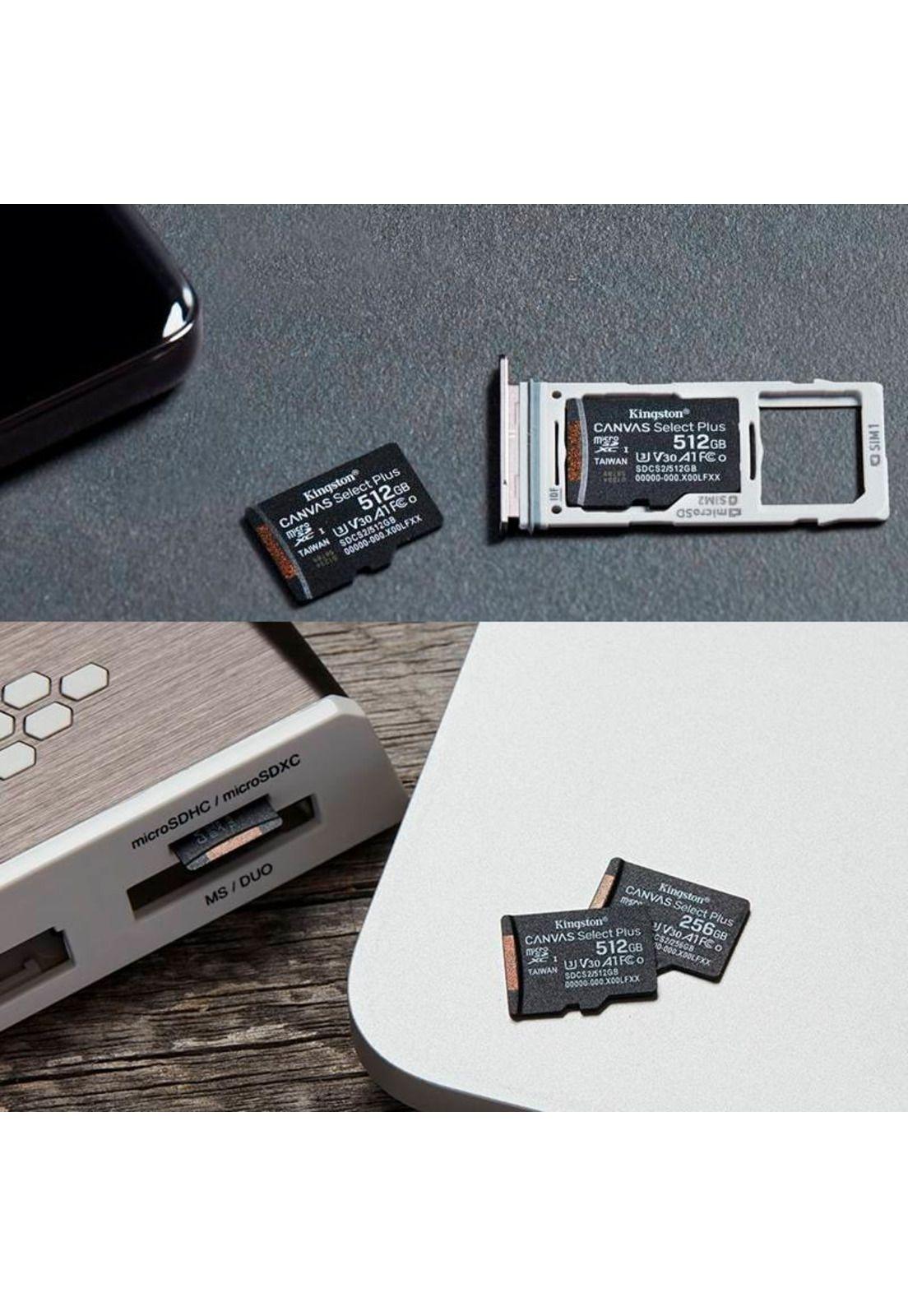 Micro Sd Kingston Select Pls 100r C10 128gb-3