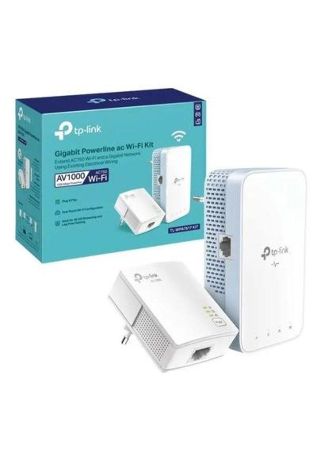 Kit Powerline Tp -Link Tl-Wpa7517 WIFI Plc Av1000-3