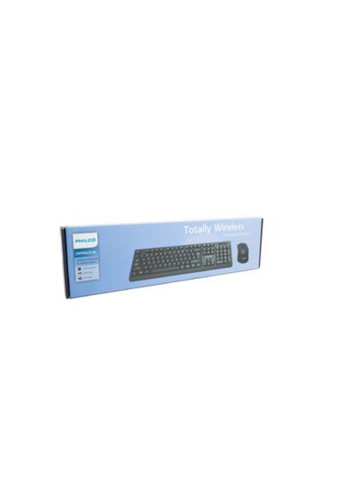Kit Teclado + Mouse Inalámbrico Philco SPT6354 1600 DPI-1