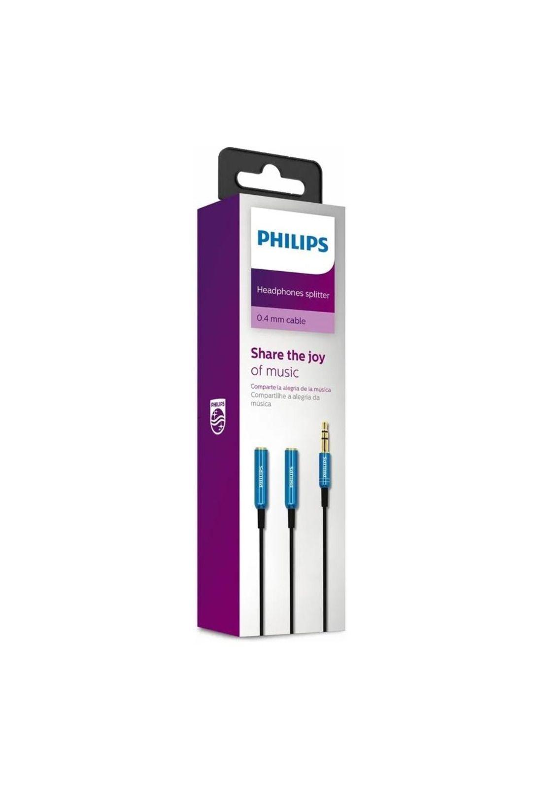 Cable Divisor de Audio Philips Auxiliar SWA7200C Splitter-3