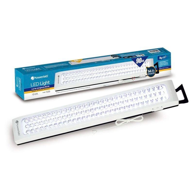 Iluminación de emergencia de gran alcance con la lámpara PowerLab de 90 LED-1