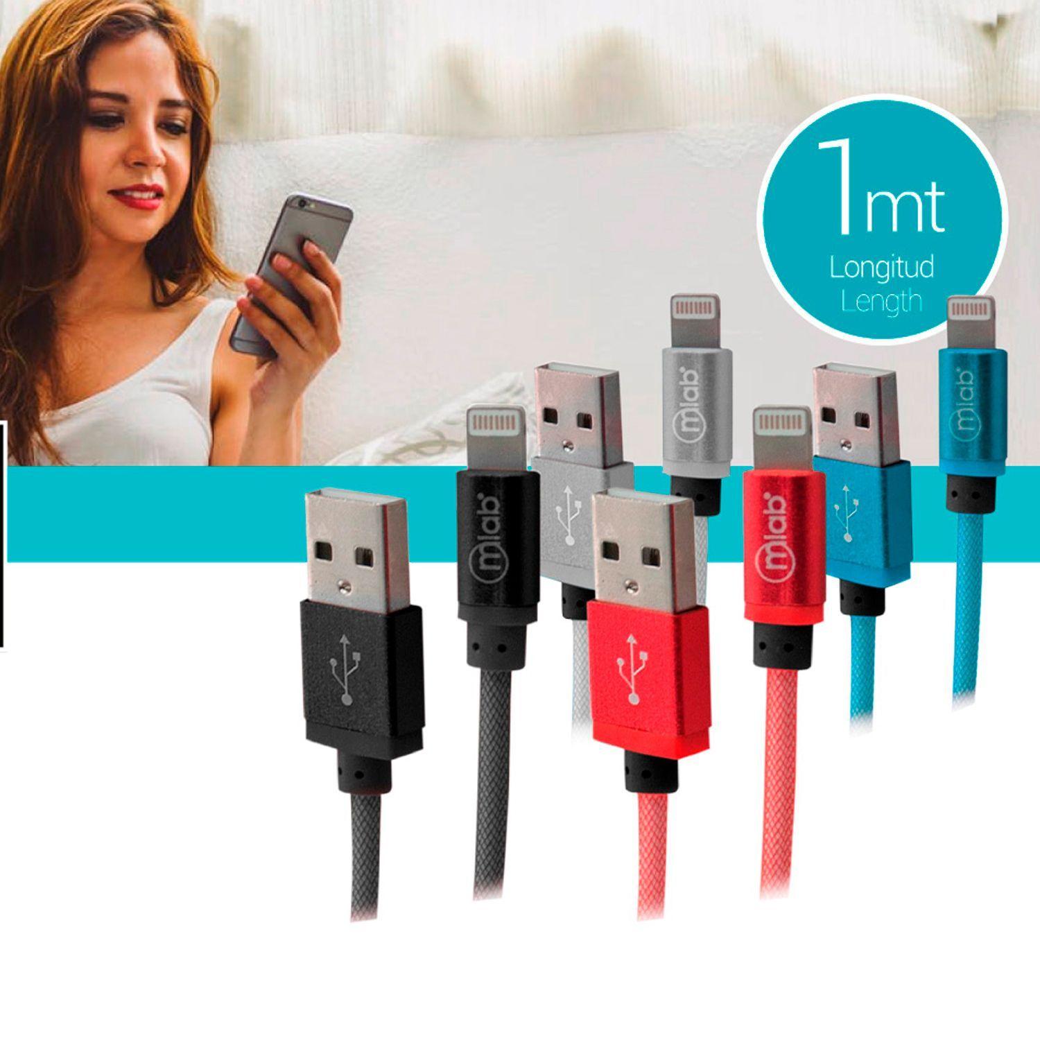 Cable Micro Usb Blindado Mlab-3