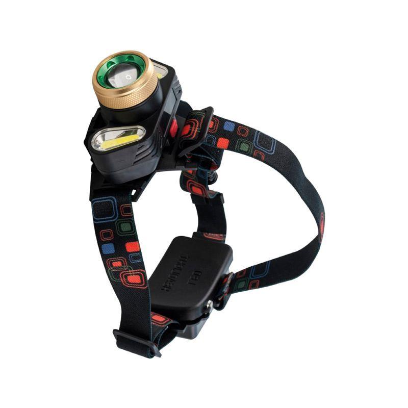 Linterna de cabeza Powerlab con tecnología LED y zoom de 3 LED-1