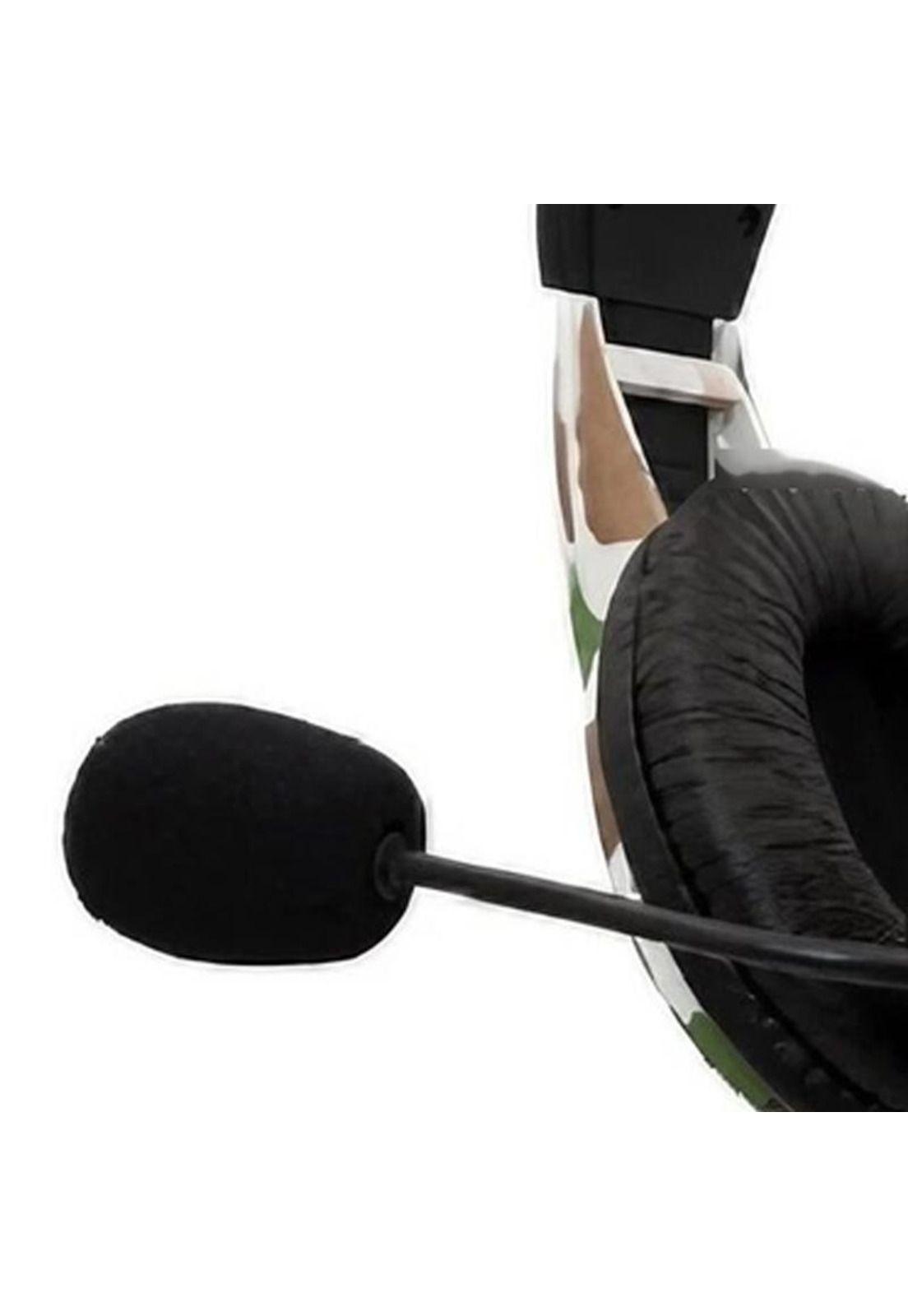 Audifonos Gamer Ultra Army 3.5mm Camuflaje Verde-2