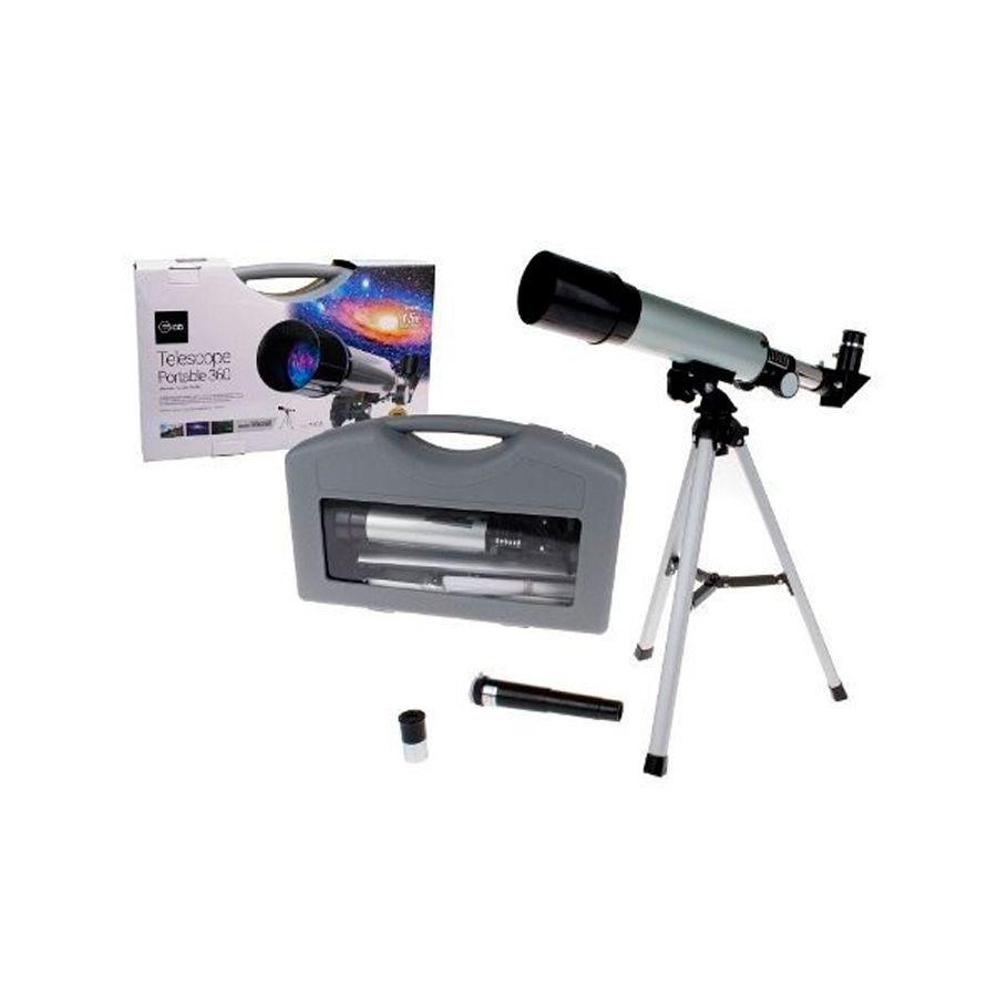 Telescopio portátil de 50X360MM con maleta de transporte Mlab 7709-0