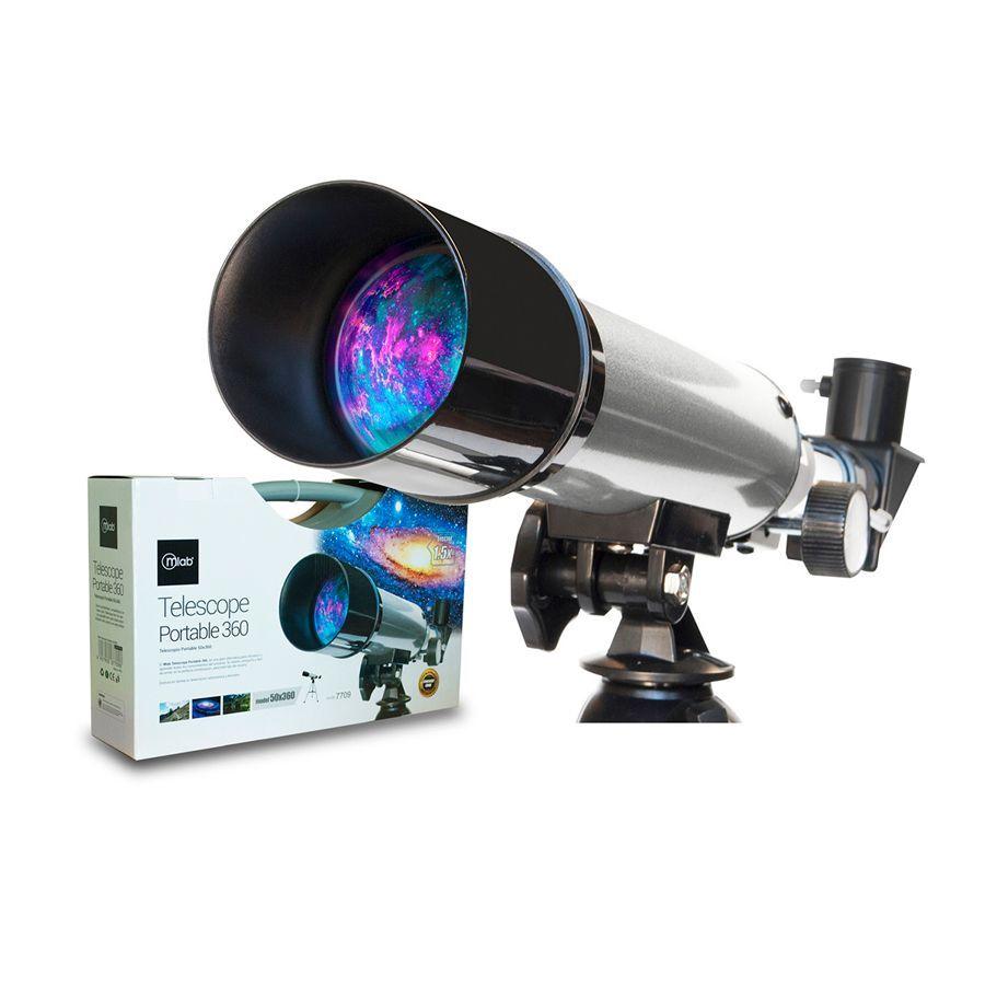Telescopio portátil de 50X360MM con maleta de transporte Mlab 7709-1