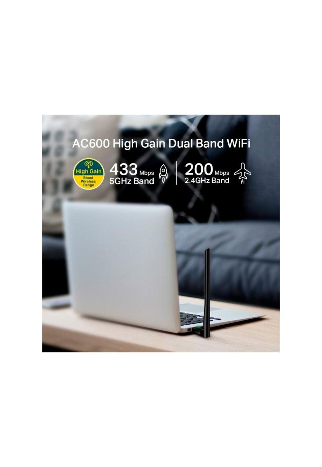 Adaptador Usb Wifi Ac600 Archer T2u Dual Band 600MBP Tp-LINK-2