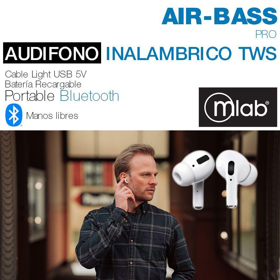 Audífono Inalámbricos Air Bass Pro Mlab Tws In-Ear-1