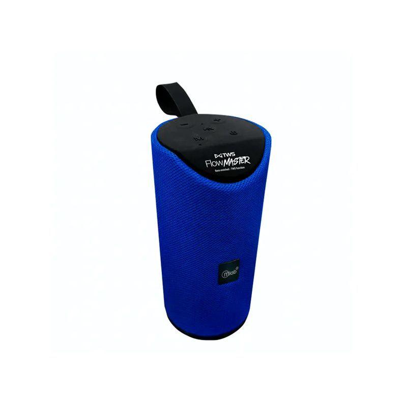 Parlante Mlab Flow Master 8859 Bluetooth Usb Fm Azul-1