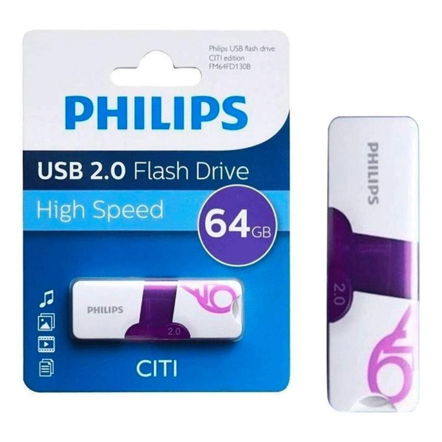 Pendrive Philips FM64FD130B/97 Citi 64GB USB 2.0-1