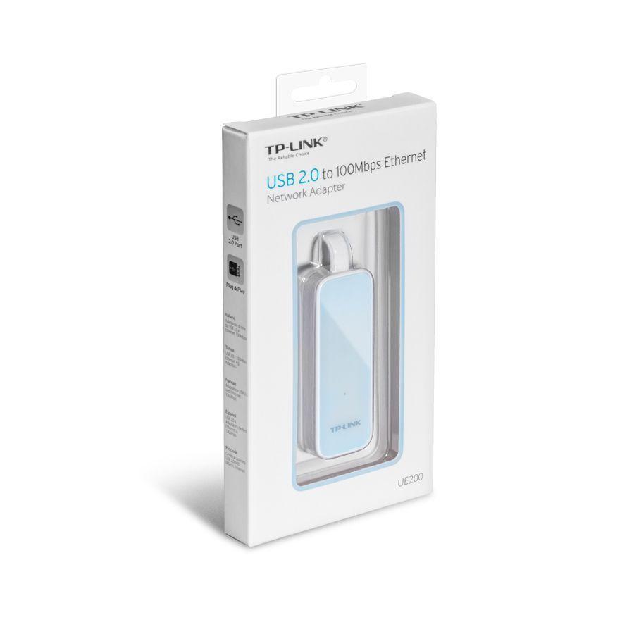 Adaptador de red Ethernet USB TP-Link UE200 100 Mbps-2