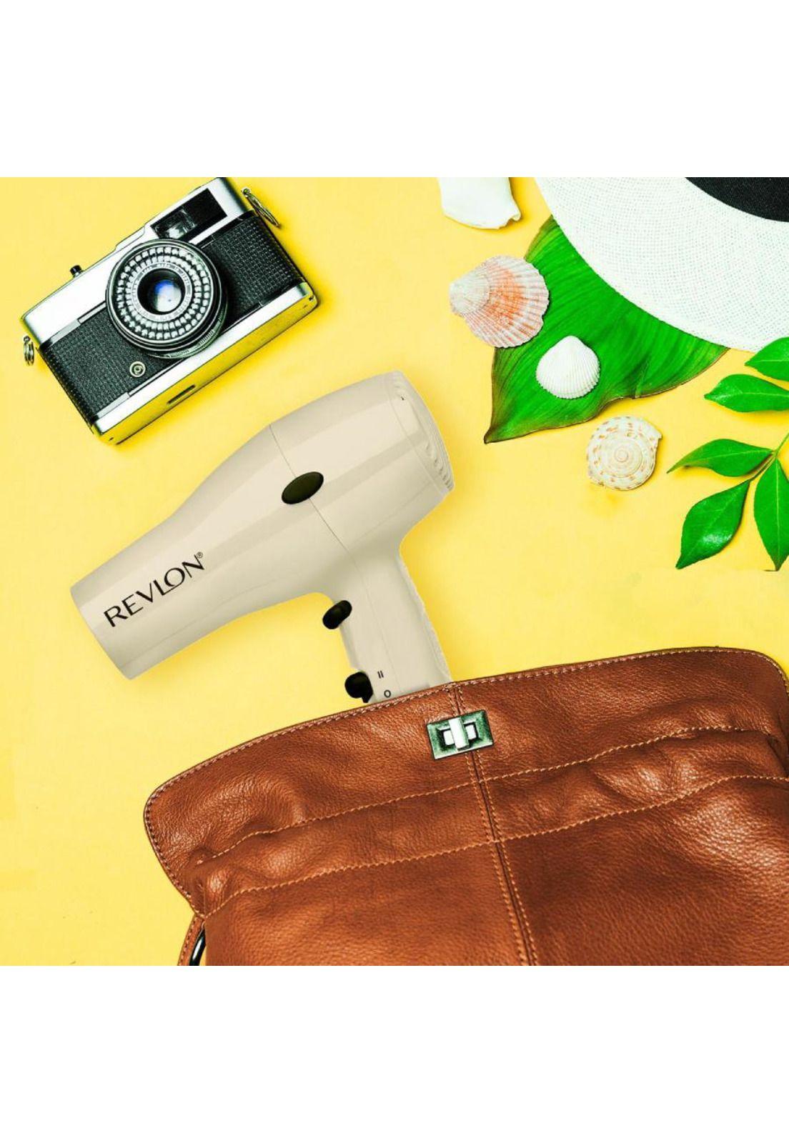 Secador de Pelo Compacto Iónico Blanco REVLON-3