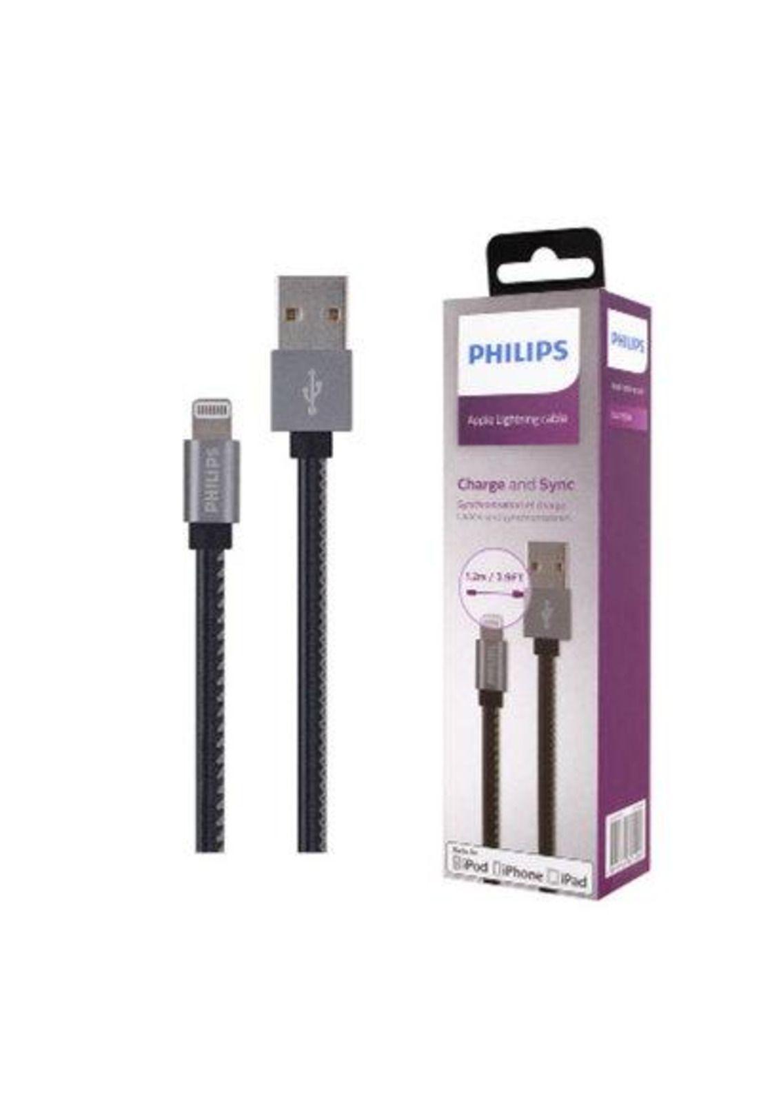 Cable Philips DLC2508B Compatible con Iphone 1.2 Mts-4