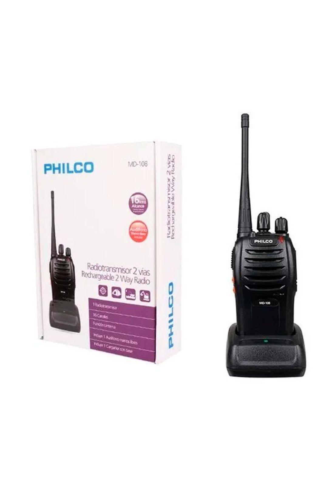 Radiotransmisor Philco 16kms C/Accesorios-1