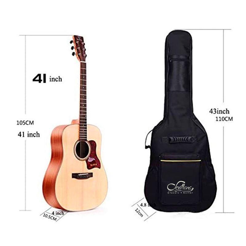 Funda Guitarra Algodón acolchada 41" Sevillana 5612-2
