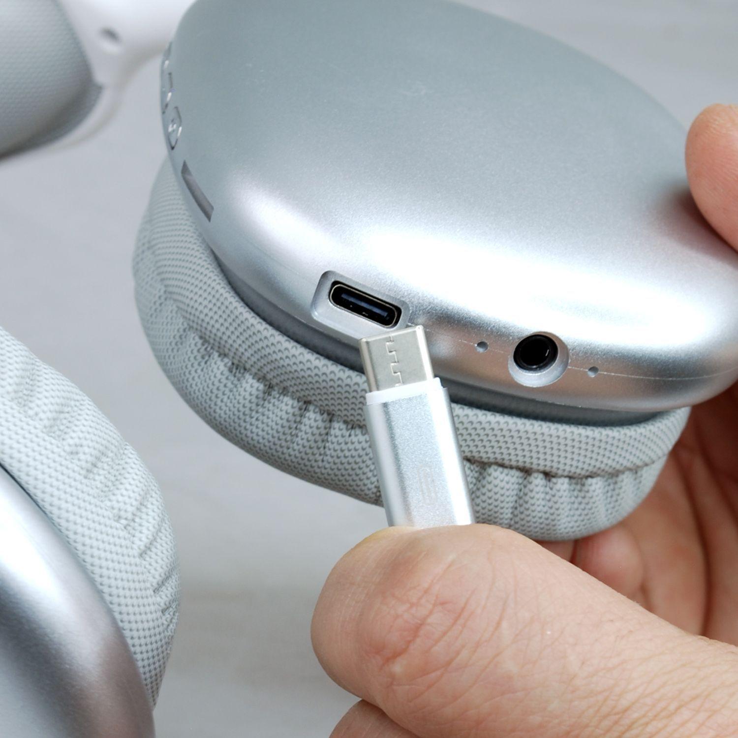 Audífonos Headphone Bluetooth Air-Experience Silver Mlab-5