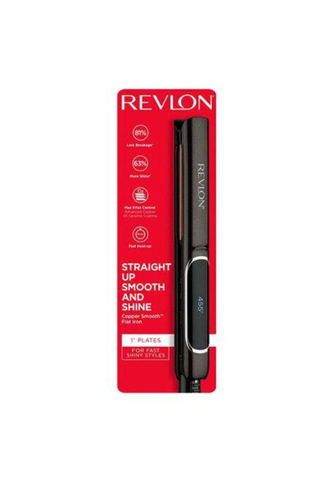 Plancha Revlon Plana De Cobre Para Cabello Revlon Fx-6