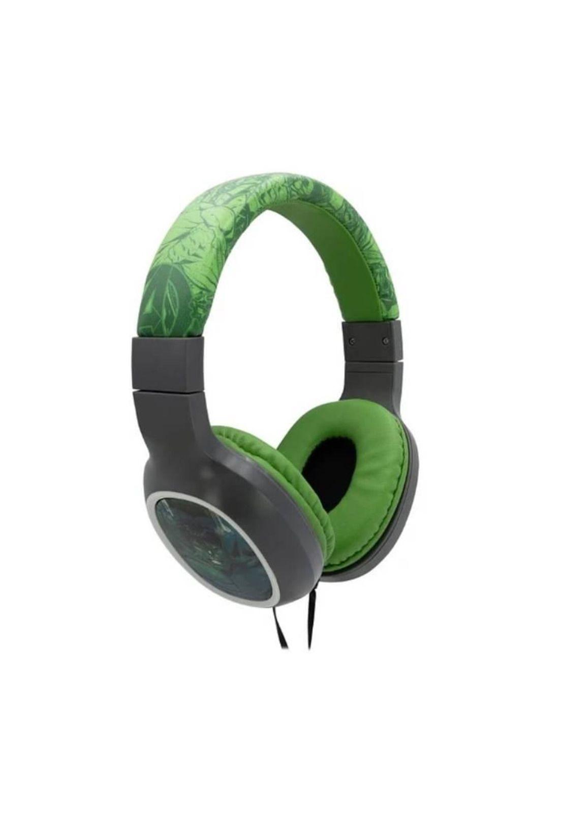 Audífono Juvenil MARVEL HULK, Over-Ear - Micrófono-0