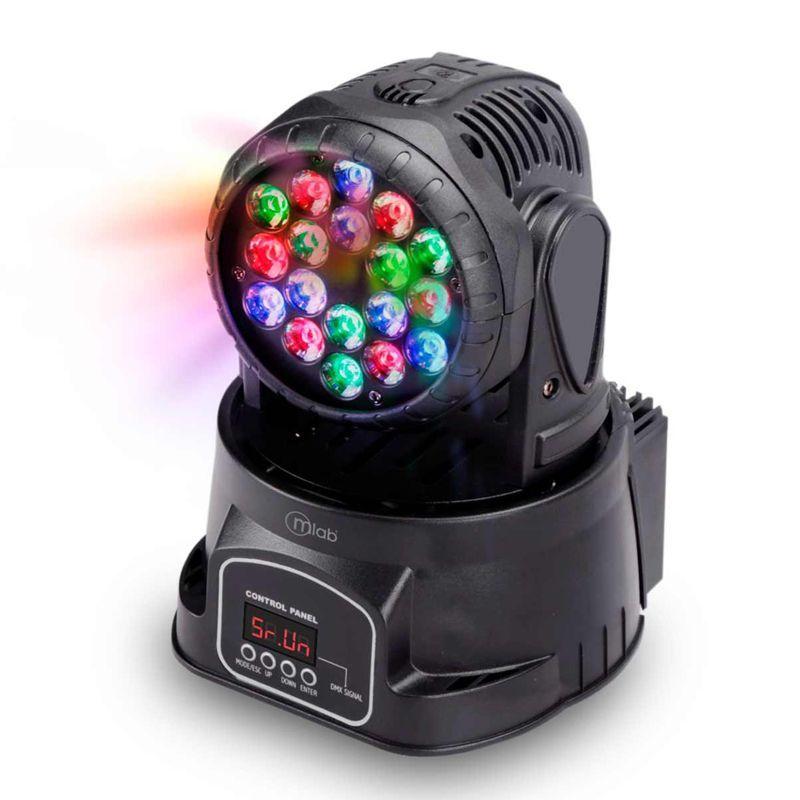 Luz de Fiesta Mlab Robot LED Light Wash Moving-0