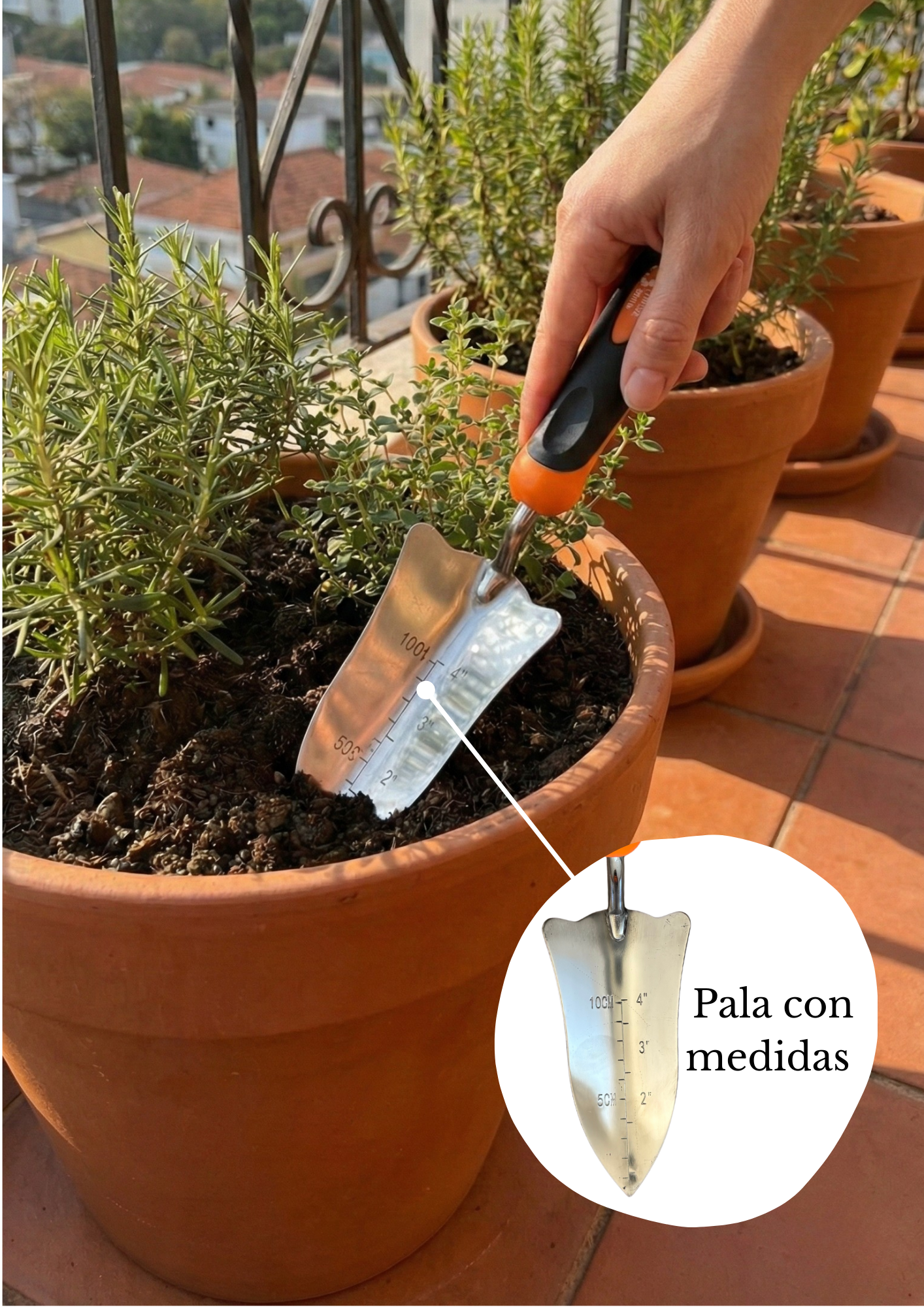 Kit Jardinería Herramientas Manuales Modelo Rayen 9 componentes-3