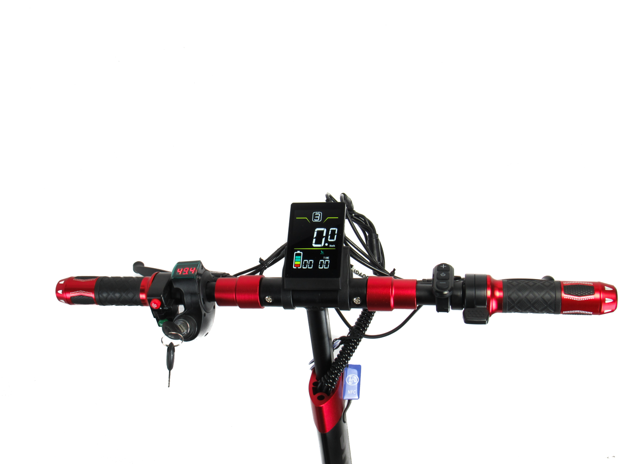 Scooter Shengte 1600W 15A Dual Suspension NFC Red-2