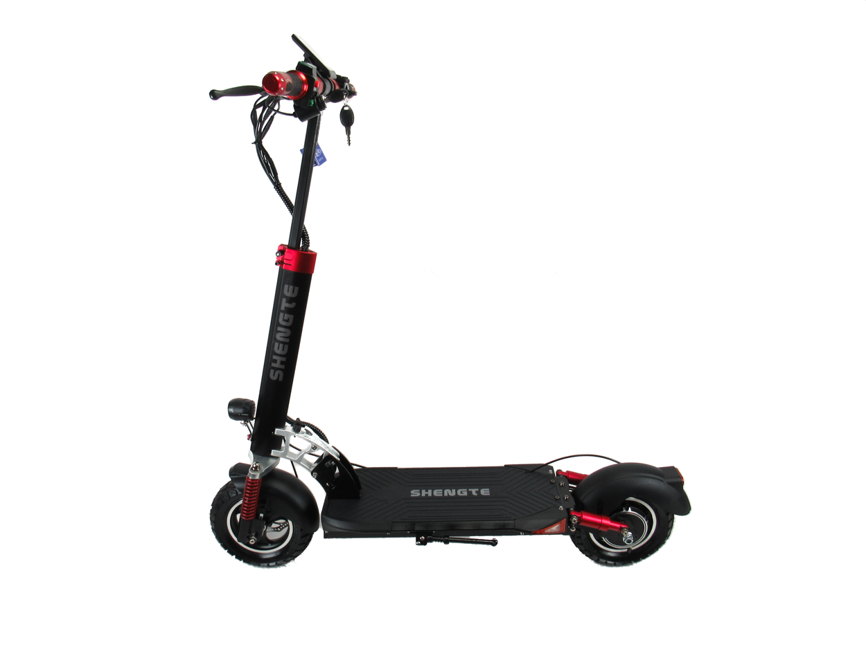Scooter Shengte 1600W 15A Dual Suspension NFC Red-3