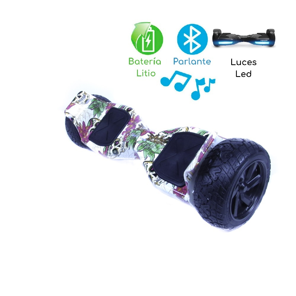 Hoverboard 4x4 Flower-1