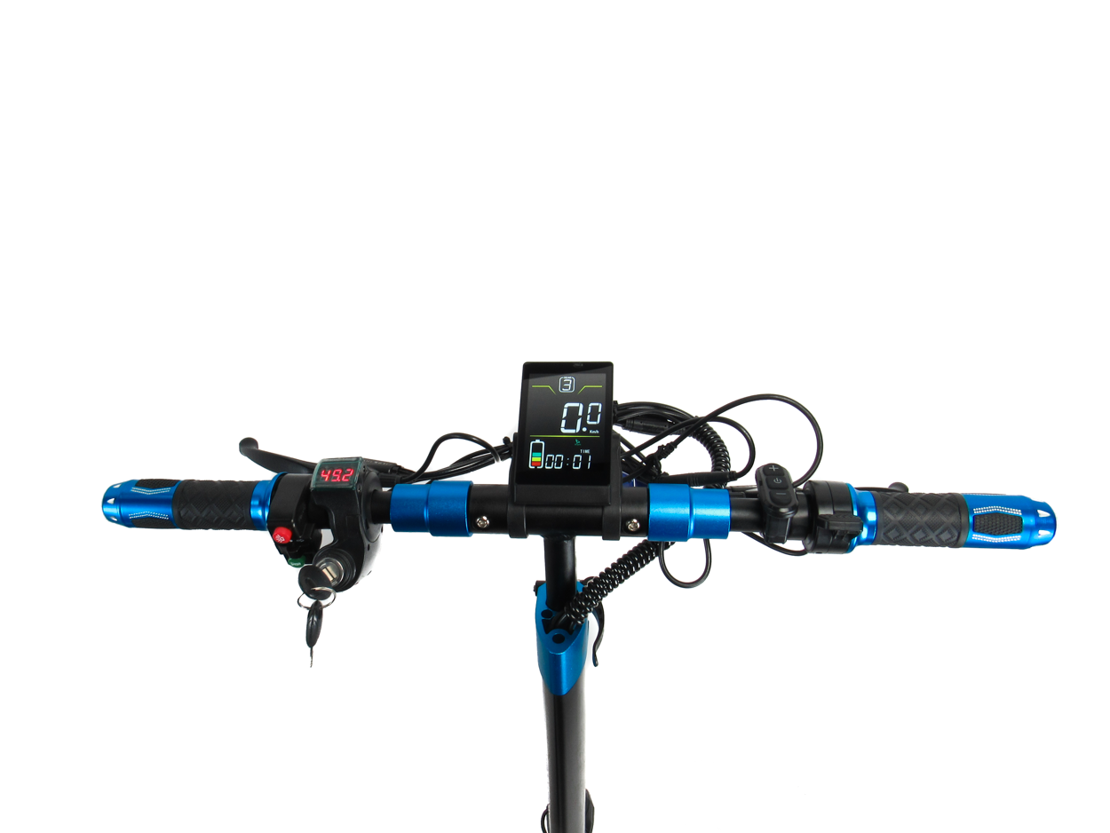 Scooter Shengte 1600w 15A Dual Suspension NFC Blue-3