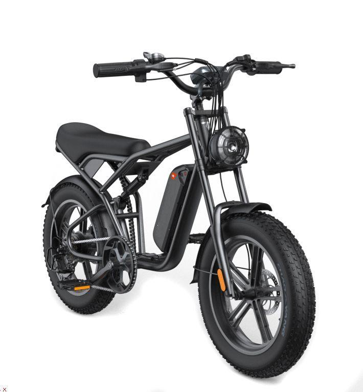 E-Bike SHENGTE DYZ1500W Black 20X4-0